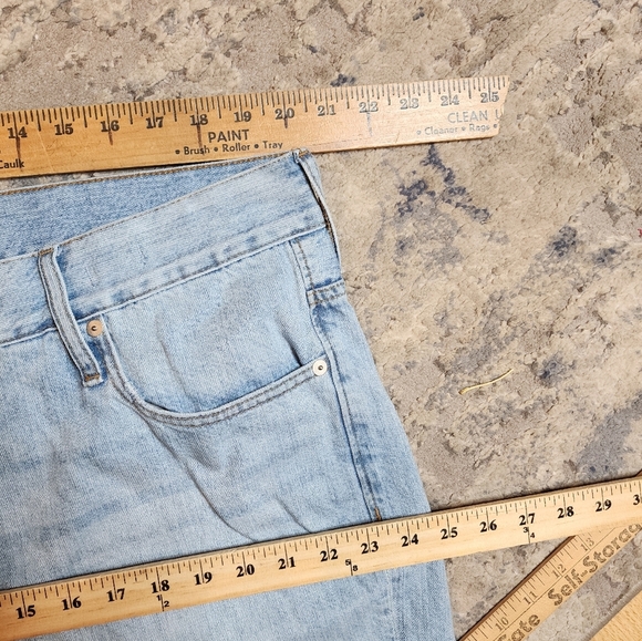 Madewell The Perfect Vintage Jean in Fitzgerald Wash Plus Size 35 Size 20 - Picture 3 of 16